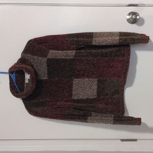 Vintage Dressbarn Patchwork Chenille Sweater